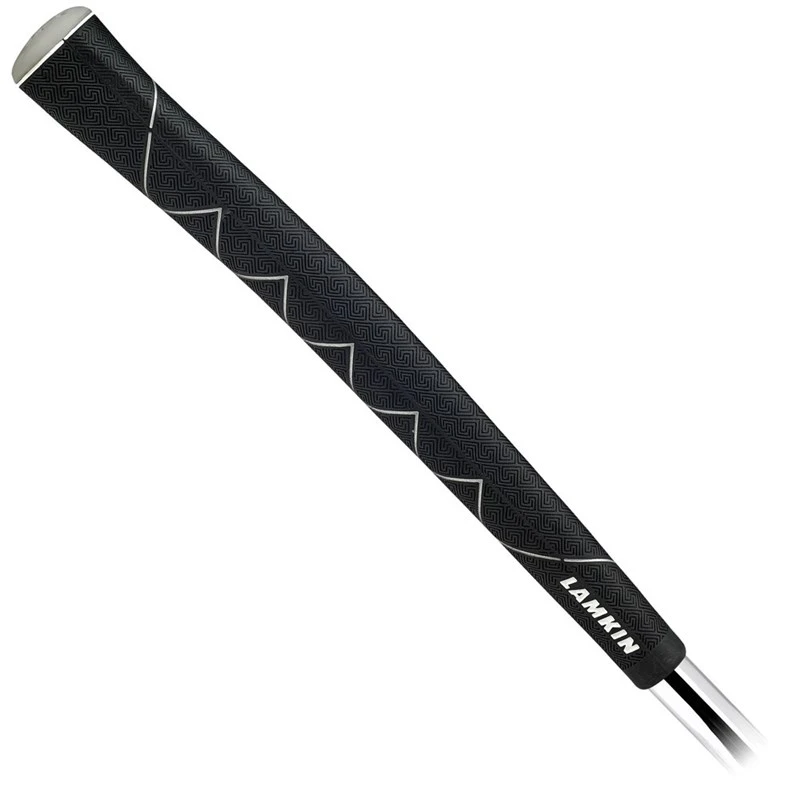 Lamkin Sink Fit Rubber Skinny Pistol Putter Grip Black/Silver - Image 2