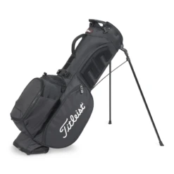Titleist Players 4 Left Hand Stand Bag Black  
