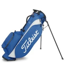 Titleist Players 4 Stand Bag- Royal/Gray  
