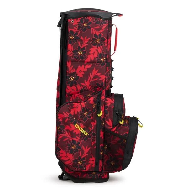 Ogio All Elements Silencer Stand Bag Red Flower Party - Image 4
