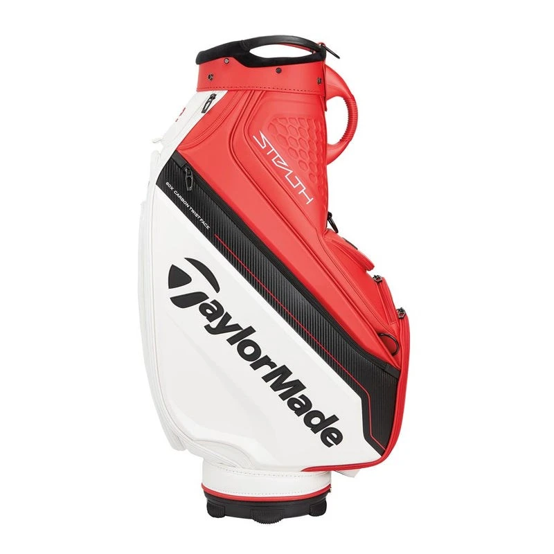 TaylorMade Tm23 Tour Cart Bag Red/Black/White - Image 3