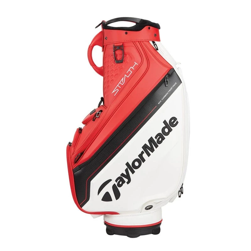 TaylorMade Tm23 Tour Cart Bag Red/Black/White - Image 4